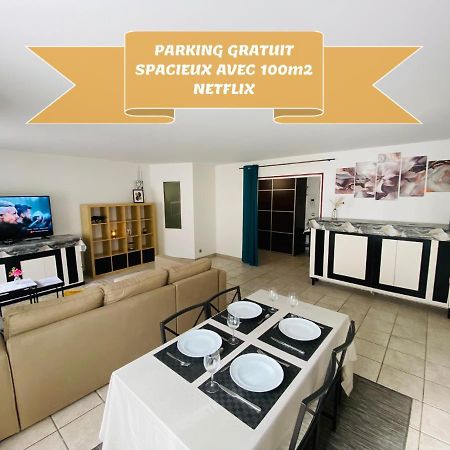 דירות ריימס Parking & 100M2 En Plein Centre Ville מראה חיצוני תמונה